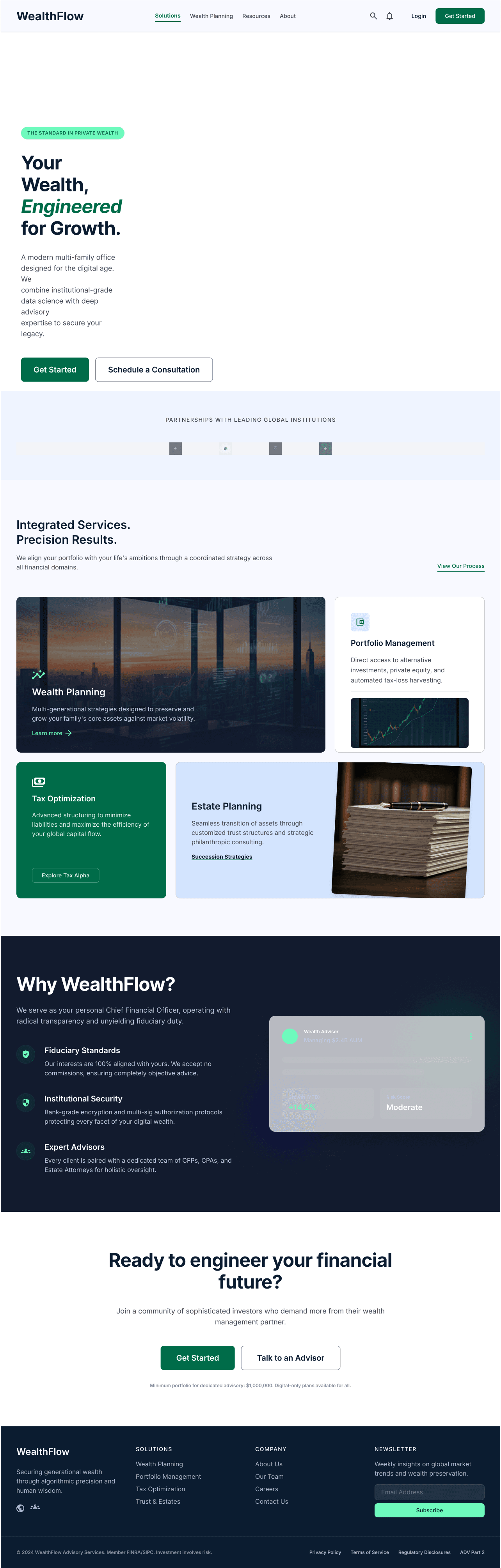 Financial Advisor Website & Client Acquisition System
