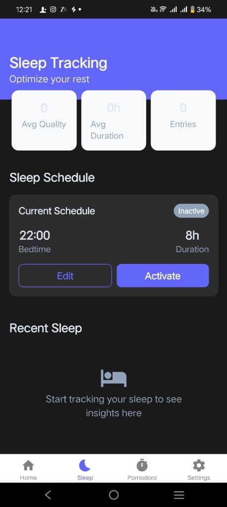 Sleep Boat App Tracking